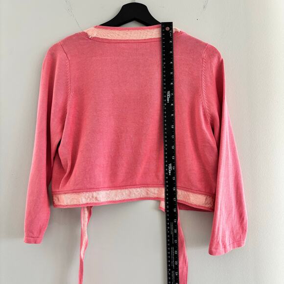 Y2K INC International Concepts Silk Tie Top Size Large - Picture 4 of 4